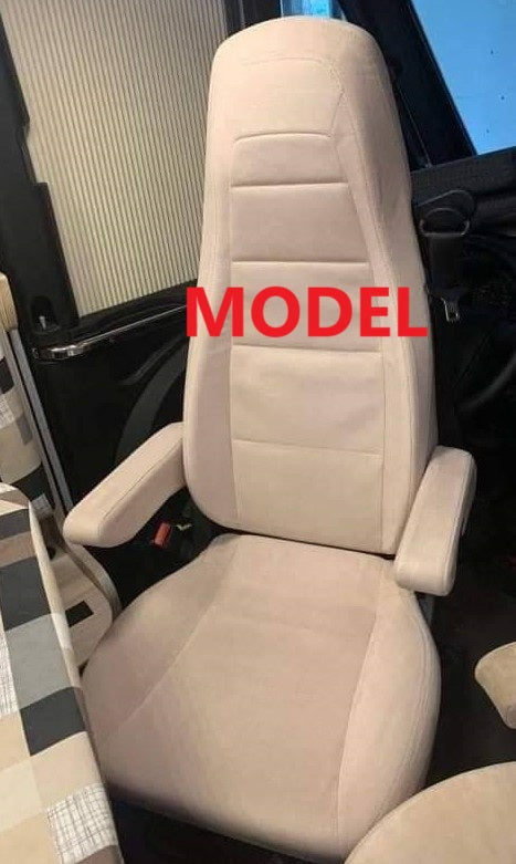 CAMPER DRIVER'S SEAT COVERS AGUTI SQUARE HEAD with belts