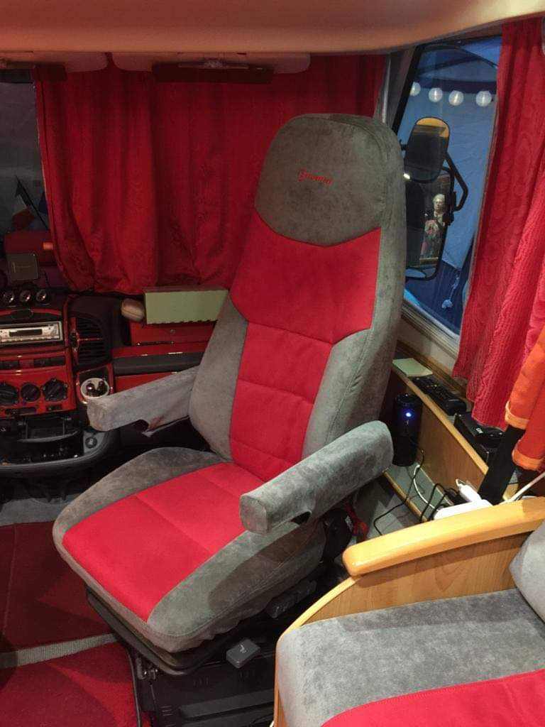 CAMPER DRIVER'S SEAT COVERS ISRI HYMER