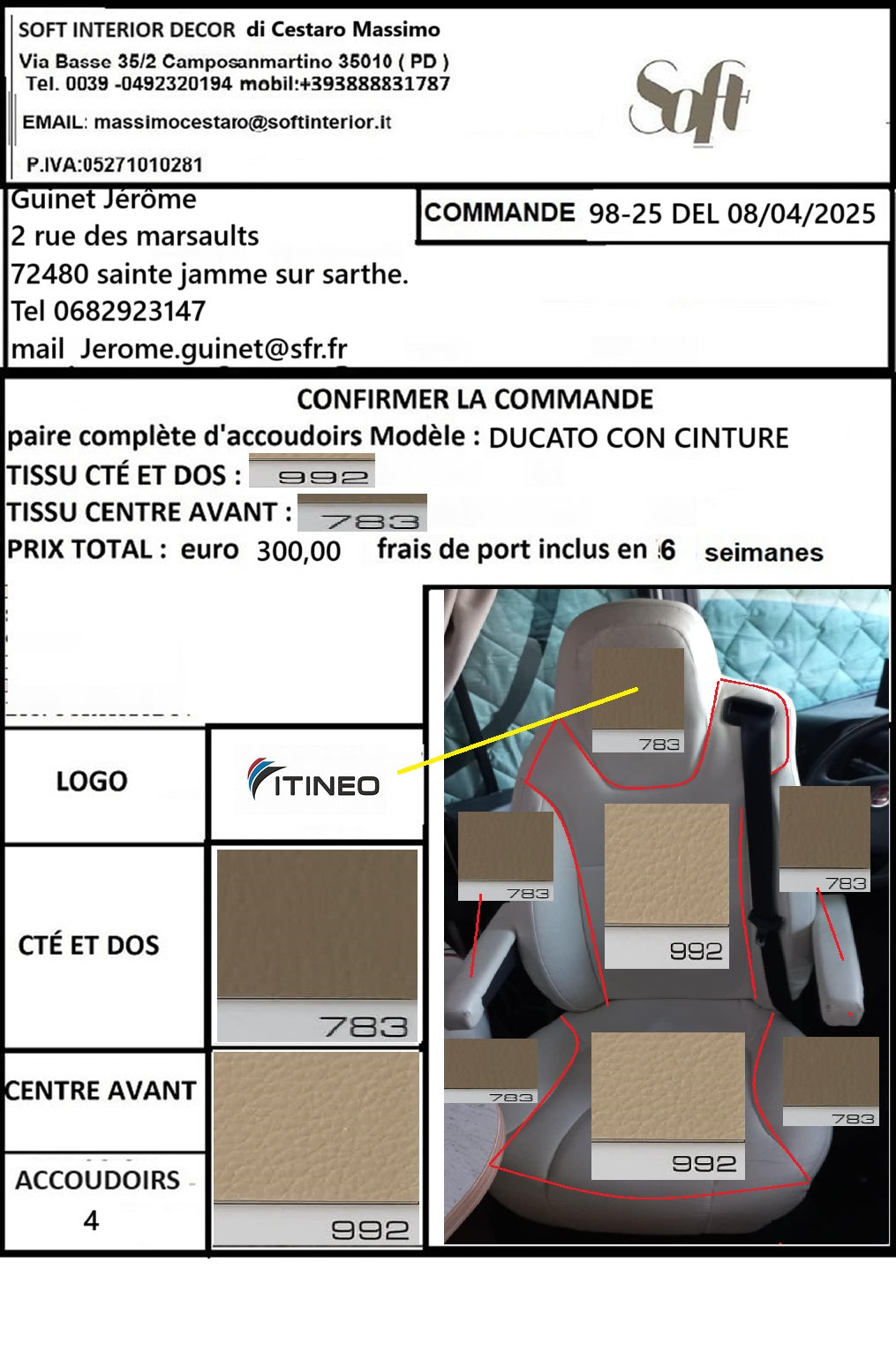 Guinet Jérôme commande 98-25