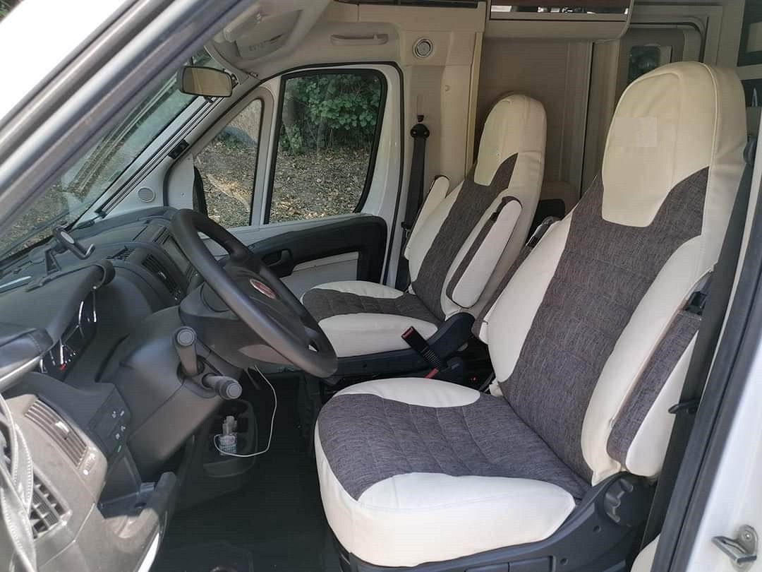 CAMPER DRIVER'S SEAT COVERS DUCATO 2018/2025