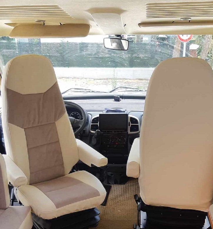 CAMPER DRIVER'S SEAT COVERS ISRI  HYMER 2000/2005